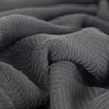 image:imageCotton Throw Blanket for Couch 60x50 in Woven Warm and Soft Lightweight Dark Gray Throw Herringbone Weave Boho Farmhouse