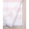 image:imageBath Towel Turkish Towel 100 Cotton Hammam White Towel Soft and Absorbent Terry Backing Oeko Tex Cotton Oversized Beach Towel 65 in x 35 in Blush Pink