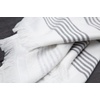image:imageBath Towel Turkish Towel 100 Cotton Hammam White Towel Soft and Absorbent Terry Backing Oeko Tex Cotton Oversized Beach Towel 65 in x 35 in Gray