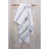 image:imageBath Towel Turkish Towel 100 Cotton Hammam White Towel Soft and Absorbent Terry Backing Oeko Tex Cotton Oversized Beach Towel 65 in x 35 in Gray