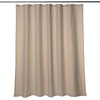 image:imageFabric Shower Curtains for Bathroom Tan Waffle Weave 72x72 in Farmhouse Boho Shower Curtains Cotton Polyester Blend