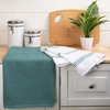 image:imageKitchen Towels Dish Towels 100 Cotton Set of 4 Blue and White Hand Towels Tea Towels Reusable and Absorbent Cleaning Cloths OekoTex Cotton 28 in x 16 in