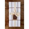 image:imageKitchen Towels Dish Towels 100 Cotton Set of 4 Brown and White Hand Towels Tea Towels Reusable and Absorbent Cleaning Cloths OekoTex Cotton 28 in x 16 in