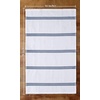 image:imageKitchen Towels Dish Towels 100 Cotton Set of 4 Dark Blue and White Hand Towels Tea Towels Reusable and Absorbent Cleaning Cloths OekoTex Cotton 28 in x 16 in