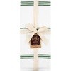 image:imageKitchen Towels Dish Towels 100 Cotton Set of 4 Dark Green and White Hand Towels Tea Towels Reusable and Absorbent Cleaning Cloths OekoTex Cotton 28 in x 16 in