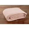 image:imageMuslin Throw Blanket for Couch 100 Cotton 60x50 in Blush Pink Muslin Cotton Blankets for Adults Soft Lightweight and Breathable Throw Boho Farmhosue