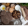 image:imageSticky Toffee 9Piece Kitchen Set  Brown 100 Cotton Terry Dish Towels Dishcloths Oven Mitts and Pot Holders with NonSlip Silicone Grip OekoTex Cotton