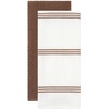 image:imageSticky Toffee 9Piece Kitchen Set  Brown 100 Cotton Terry Dish Towels Dishcloths Oven Mitts and Pot Holders with NonSlip Silicone Grip OekoTex Cotton