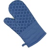 image:imageSticky Toffee 9Piece Kitchen Set  Dark Blue 100 Cotton Terry Dish Towels Dishcloths Oven Mitts and Pot Holders with NonSlip Silicone Grip OekoTex Cotton