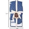 image:imageSticky Toffee 9Piece Kitchen Set  Dark Blue 100 Cotton Terry Dish Towels Dishcloths Oven Mitts and Pot Holders with NonSlip Silicone Grip OekoTex Cotton