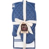 image:imageSticky Toffee 9Piece Kitchen Set  Dark Blue 100 Cotton Terry Dish Towels Dishcloths Oven Mitts and Pot Holders with NonSlip Silicone Grip OekoTex Cotton