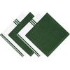 image:imageSticky Toffee 9Piece Kitchen Set  Dark Green 100 Cotton Terry Dish Towels Dishcloths Oven Mitts and Pot Holders with NonSlip Silicone Grip OekoTex Cotton