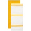 image:imageSticky Toffee 9Piece Kitchen Set  Yellow 100 Cotton Terry Dish Towels Dishcloths Oven Mitts and Pot Holders with NonSlip Silicone Grip OekoTex Cotton