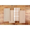 image:imageSticky Toffee Cotton Dish Towels Set of 4  28x16 in Tan Tea Towels for Kitchen Soft and Absorbent OekoTex Cotton