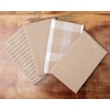 image:imageSticky Toffee Cotton Dish Towels Set of 4  28x16 in Tan Tea Towels for Kitchen Soft and Absorbent OekoTex Cotton