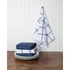 image:imageSticky Toffee Cotton Kitchen Towels Set of 4 Dark Blue and White 28 x 16 in Absorbent Reusable Tea and Hand Towels Kitchen Cleaning Cloths