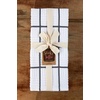 image:imageSticky Toffee Cotton Kitchen Towels Set of 4 Gray and White 28 x 16 in Absorbent Reusable Hand and Dish Towels Tea Towels OekoTex Certified