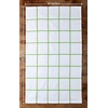 image:imageSticky Toffee Cotton Terry Kitchen Dish Towel Checked 4 Pack 28 x 16 Green Check