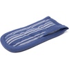 image:imageSticky Toffee Pan Handle Covers for Cast Iron Skillet Set of 2 Blue Heat Resistant Sleeves 3 x 6 in OekoTex Cotton Hot Pot Holders