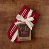 image:imageSticky Toffee Pan Handle Covers for Cast Iron Skillet Set of 2 Red Heat Resistant Sleeves 3 x 6 in OekoTex Cotton Hot Pot Holders