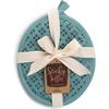 image:imageSticky Toffee Silicone Pot Holders Set of 2 Blue Heat Resistant to 500F NonSlip Oven Hot Pads with OekoTex Cotton Shell 7 x 9 in