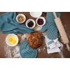 image:imageSticky Toffee Silicone Pot Holders Set of 2 Blue Heat Resistant to 500F NonSlip Oven Hot Pads with OekoTex Cotton Shell 7 x 9 in