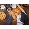 image:imageSticky Toffee Silicone Pot Holders Set of 2 Gray Heat Resistant to 500F NonSlip Oven Hot Pads with OekoTex Cotton Shell 7 x 9 in