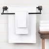 image:imageSticky Toffee Washcloths Set of 4  13x13 in White 100 Terry Cotton Soft and Absorbent OekoTex Cloths for Body and Face Washing