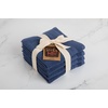 image:imageWashcloths Set 100 Cotton Blue OekoTex Terry Cotton Soft and Absorbent Wash Cloths for Your Body Face Towel for Washing Face Set of Four 13 in x 13 in