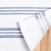 image:imageWashcloths Set 100 Cotton White Soft and Absorbent Terry Towels Modern Stripe Reusable Fingertip Towels Quick Drying 13 in x 13 in 4 Pack Navy Blue