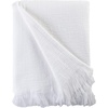 image:imageMuslin Throw Blanket for Couch 100 Cotton 60x50 in White Muslin Cotton Blankets for Adults Soft Lightweight and Breathable Throw Boho Farmhosue