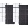 image:imageSticky Toffee Cotton Kitchen Towels Set of 4 Gray and White 28 x 16 in Absorbent Reusable Hand and Dish Towels Tea Towels OekoTex Certified