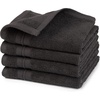 image:imageWashcloths Set 100 Cotton Gray OekoTex Terry Cotton Soft and Absorbent Wash Cloths for Your Body Face Towel for Washing Face Set of Four 13 in x 13 in