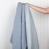 image:imageSticky Toffee Muslin Swaddle Baby Blanket Blue Gray Stars 47 x 47 in Soft Breathable OekoTex Cotton Newborn Wrap and Receiving Blanket