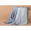 image:imageSticky Toffee Muslin Swaddle Baby Blanket Blue Gray Stars 47 x 47 in Soft Breathable OekoTex Cotton Newborn Wrap and Receiving Blanket
