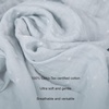 image:imageSticky Toffee Muslin Swaddle Baby Blanket Blue Gray Stars 47 x 47 in Soft Breathable OekoTex Cotton Newborn Wrap and Receiving Blanket