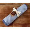 image:imagePlacemats Set of 4 Woven Cloth Placemat Set 14x19 in Blue Large Ribbed Place Mats for Kitchen or Dining Table Washable Cotton Table Mats