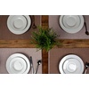 image:imagePlacemats Set of 4 Woven Cloth Placemat Set 14x19 in Tan Neutral Large Ribbed Place Mats for Kitchen or Dining Table Washable Cotton Table Mats