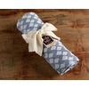 image:imageTable Runner Cotton Farmhouse Boho 14x72 in Table Dcor for Kitchen or Dining Blue Cloth Woven Table Runners