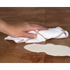 image:imageKitchen Towels Dishcloths 100 Cotton Set of 8 Tan and White Dish Cloth Towels Tea Towels Reusable and Absorbent Cleaning Cloths OekoTex Cotton 12 in x 12 in